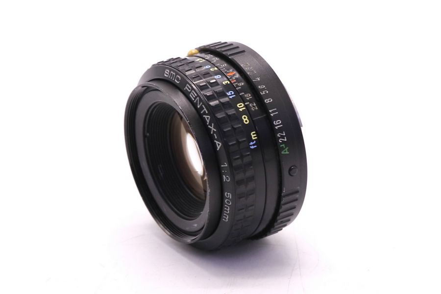 Объектив Pentax-A SMC 2/50mm (Japan, 1996)
