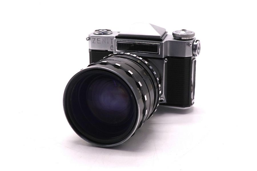 Фотоаппарат Зенит 6 + Рубин-1 (СССР, 1966)