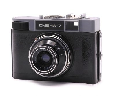 Шкальный советский фотоаппарат Смена-7 (ЛОМО)
