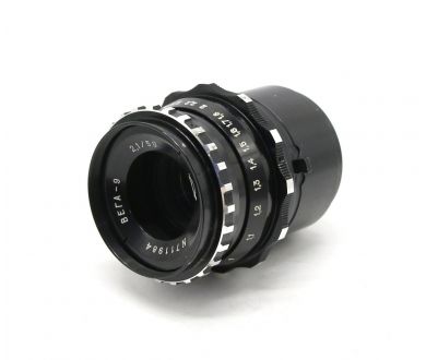 Киносъемочный объектив Вега-9 2,1/50 (СССР, 1971)