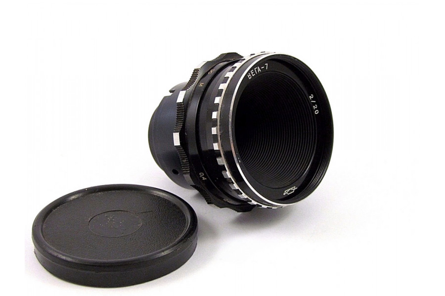 Советский объектив от 16мм кинокамеры Вега-7 2/20