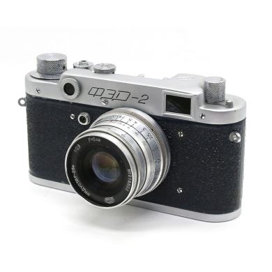 Фэд 2 + Индустар-26М синий (СССР, 1954г)