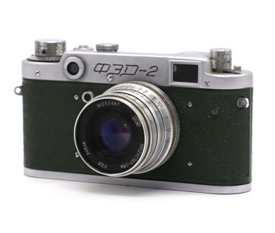 Фотоаппарат Фэд 2 + Индустар-26М зеленый