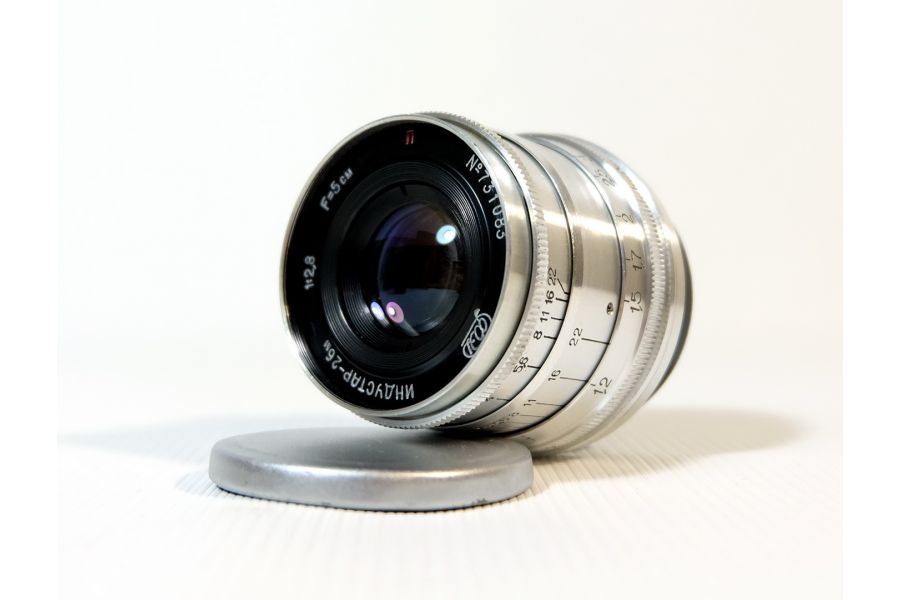 Объектив Индустар-26М П 2,8/50 М39 (СССР, 1951 г.)