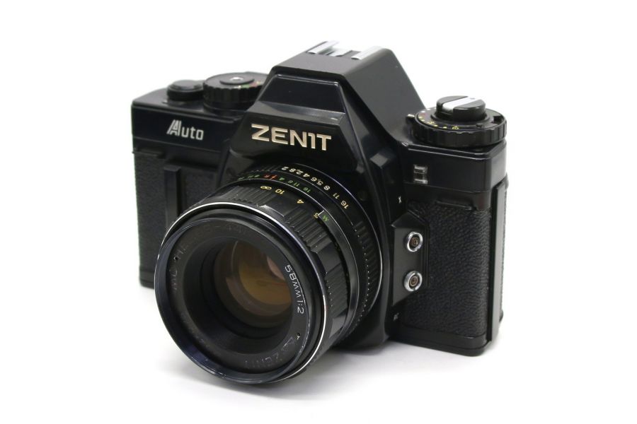 Фотоаппарат Зенит Авто / Zenit Auto kit (КМЗ, 1992)
