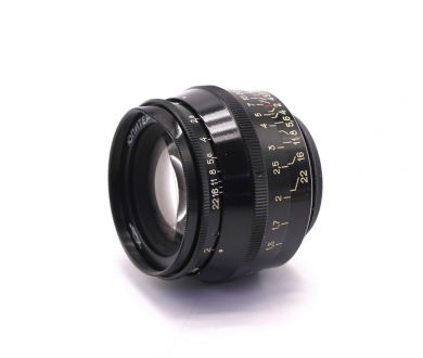 Советский объектив Юпитер-8 2/50 black (СССР, 1976)