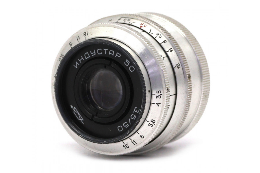 Объектив Индустар-50 3,5/50 дальномер (КМЗ, 1956г.)
