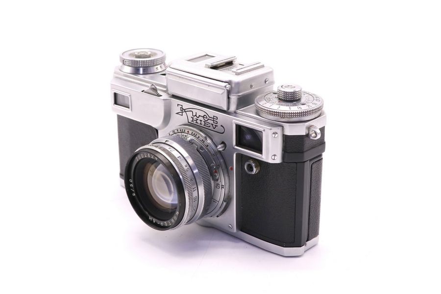 Советский фотоаппарат Киев 4 + Юпитер-8М