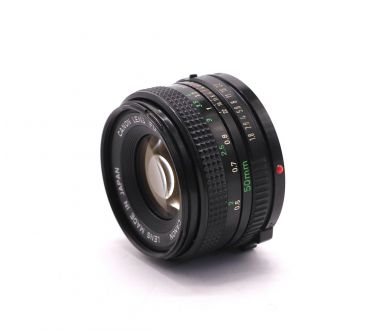 Объектив мануальный Canon FD 50mm f/1.8 (Japan, 1973)