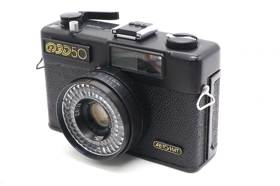 Советский шкальный фотоаппарат Фэд-50 (СССР, 1994)