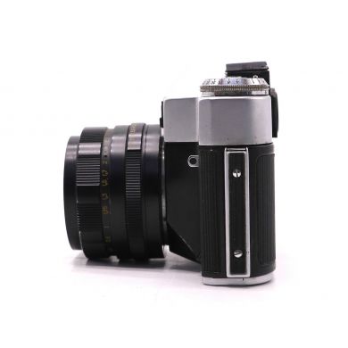 Зеркальный фотоаппарат Зенит ЕМ kit silver (СССР, 1976)