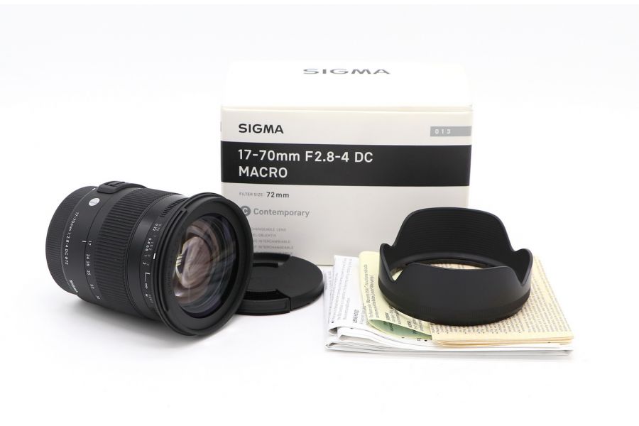 Sigma AF 17-70mm f/2.8-4 DC MACRO OS HSM Contemporary Canon