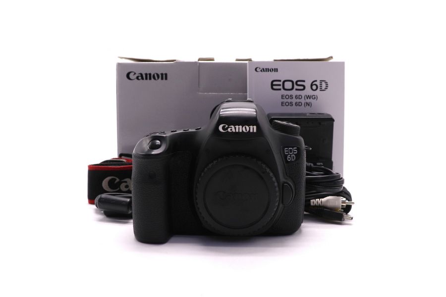 Canon EOS 6D body в упаковке (пробег 23000 кадров)