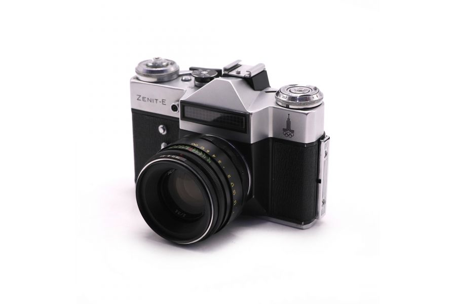 Редкость фотокамера Зенит-Е Олимпийский (СССР)