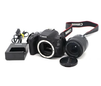 Фотоаппарат Canon EOS 200D kit (пробег 385 кадров)