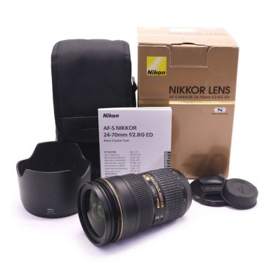 Nikon 24-70mm f/2.8G ED AF-S Nikkor в упаковке (Japan, 2015)