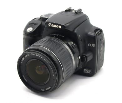 Цифровой зеркальный фотоаппарат Canon EOS 350D kit