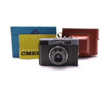 Фотоаппарат Смена 6 в упаковке (СССР, 1962)