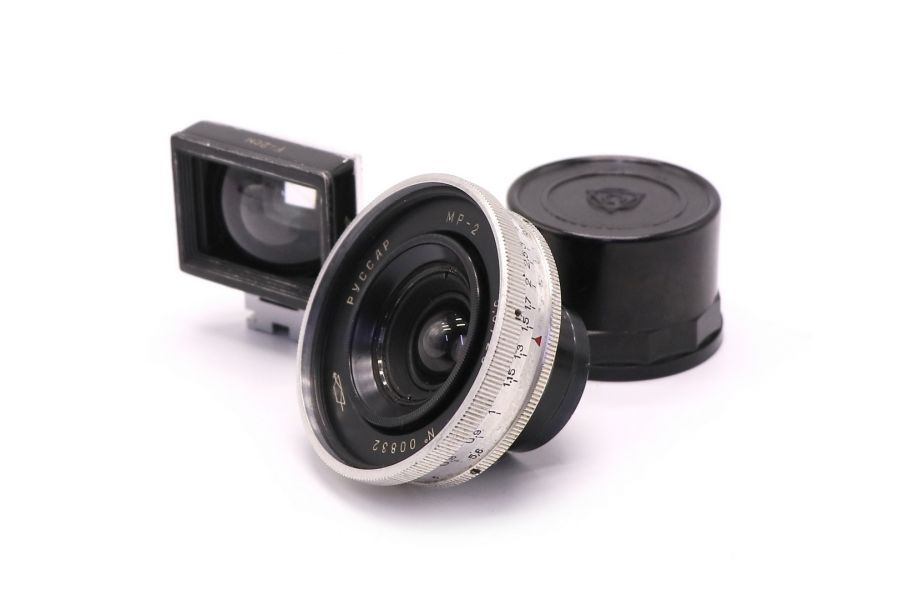 Редкость объектив Руссар МР-2 5,6/20 комплект