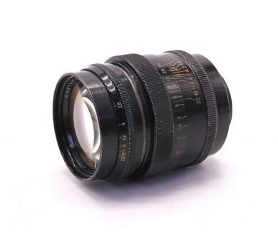 Объектив Юпитер-9 2/85 М39 черный дальномер (СССР)