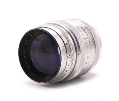 Объектив Юпитер-9 П 2/85 М39 silver дальномер КМЗ