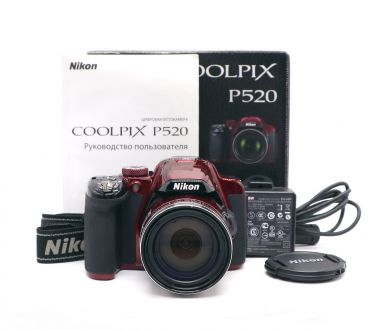 Фотоаппарат Nikon Coolpix P520 в упаковке