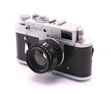Дальномерный фотоаппарат Зоркий 4 + Юпитер-8 black