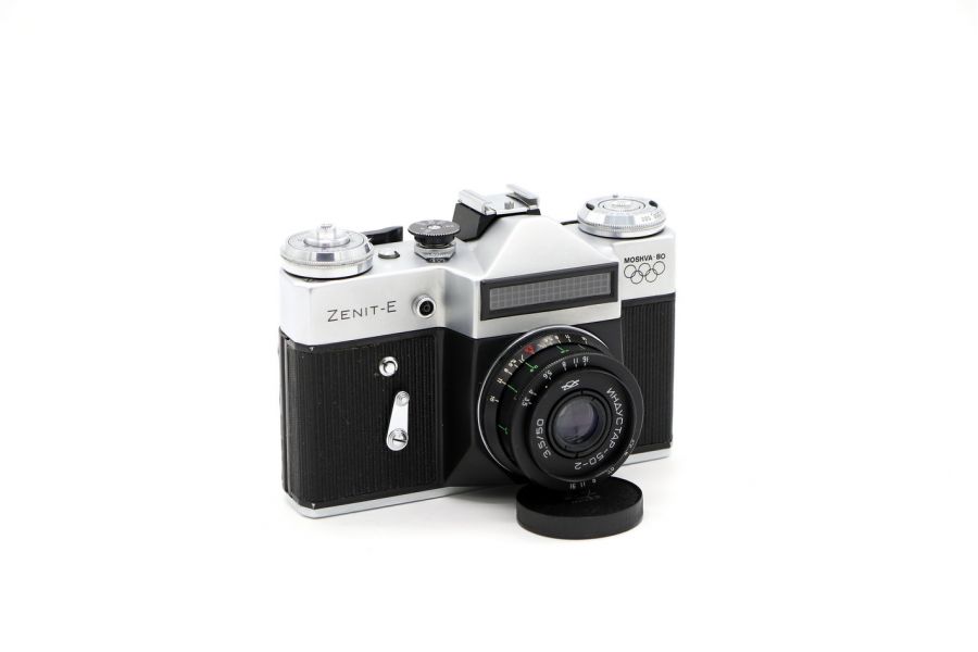 Камера Зенит Е Москва-1980 + Индустар 50-2