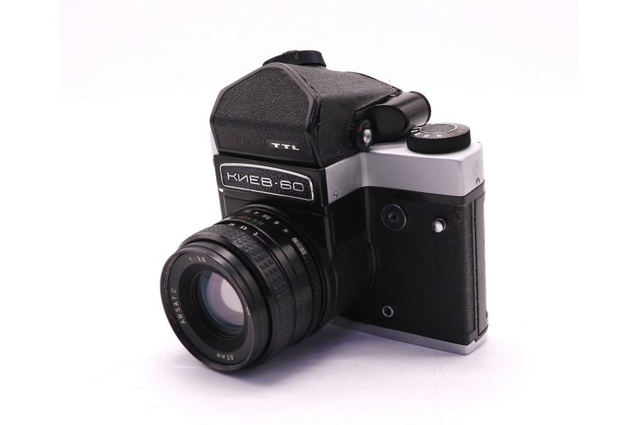 Киев 60 + Arsat C 2.8/80 зеркальный фотоаппарат