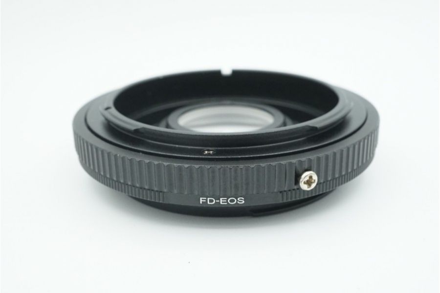 Переходник Canon FD - Canon EOS / EF с линзой