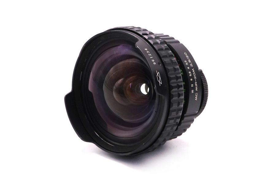 Объектив мануальный Мир-20М МС 3.5/20 М42