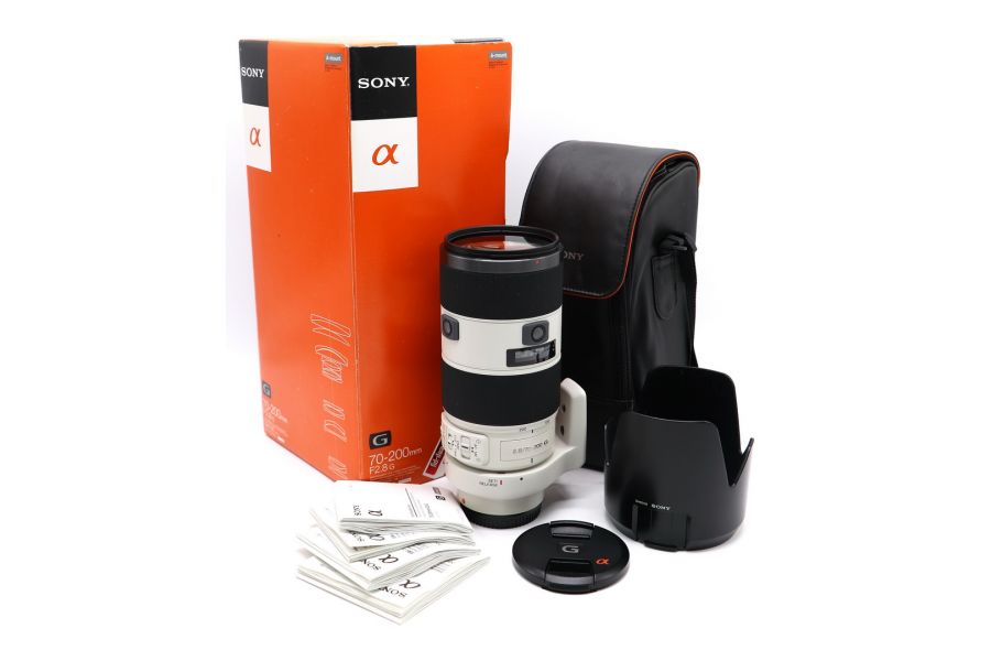 Sony 70-200mm f/2.8G (SAL-70200G) в упаковке