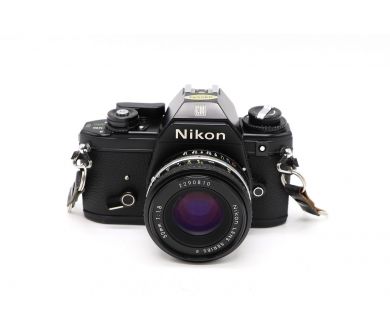 Фотокамера Nikon EM + Nikon 50mm f/1.8 (Japan, 1980)