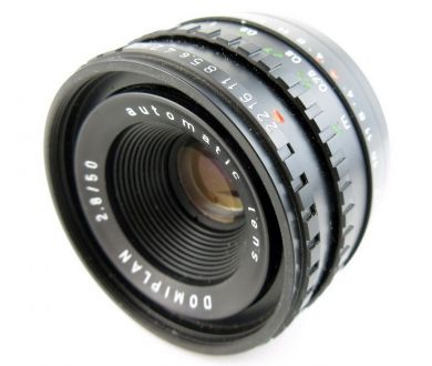 Объектив мануальный Domiplan 2.8/50 automatic lens