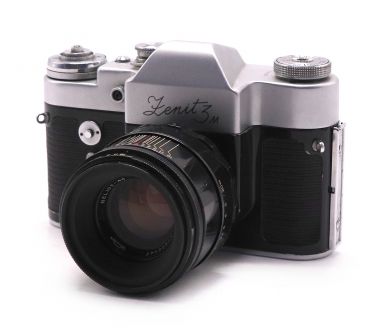 Фотоаппарат Зенит 3М + Гелиос-44 (СССР, 1965)