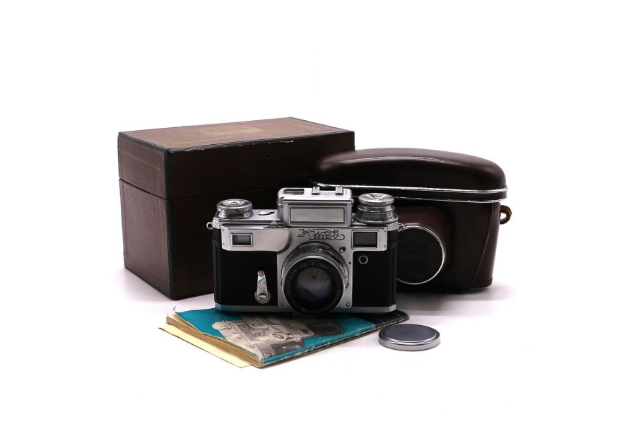 Киев 4 + объектив Юпитер-8М 50mm f/2 в упаковке