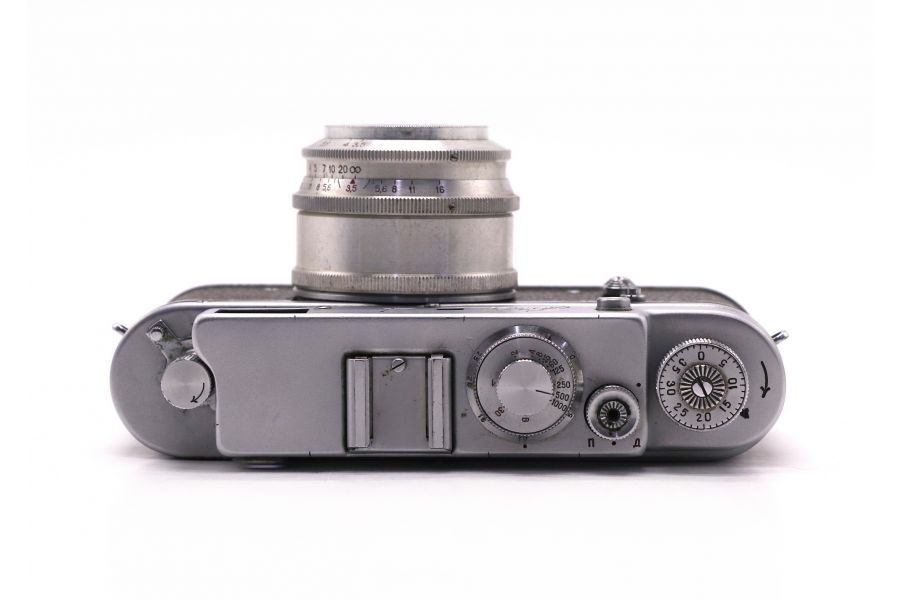 Фотоаппарат Зоркий 4 + Индустар 50 (КМЗ, 1962)