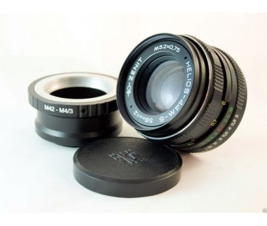 Гелиос-44М-6 для Micro 4/3 (СССР, 1989)