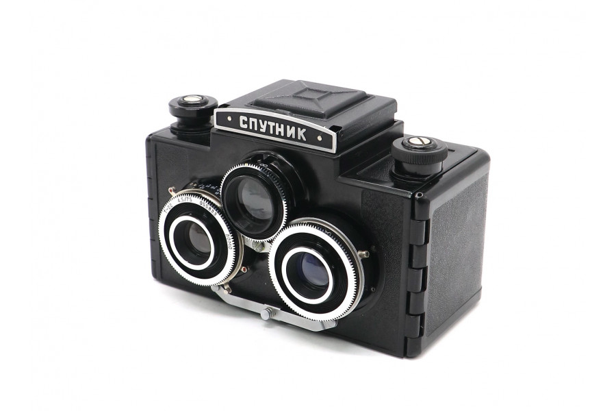 Редкий советский зеркальный фотоаппарат Спутник