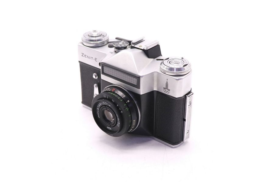 Советский Зенит-Е олимпийский + Индустар-50-2