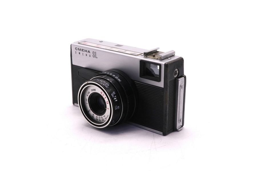 Редкий шкальный фотоаппарат Smena SL (ЛОМО, 1977)