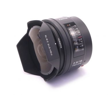 Объектив Sony 16mm f/2.8 Fisheye (SAL-16F28)