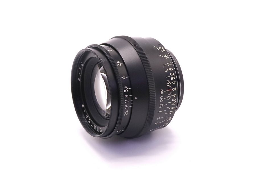 Мануальный объектив черный Юпитер-8 2/50 (СССР)