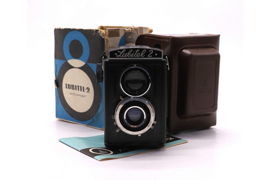 Советский фотоаппарат Любитель 2 в упаковке