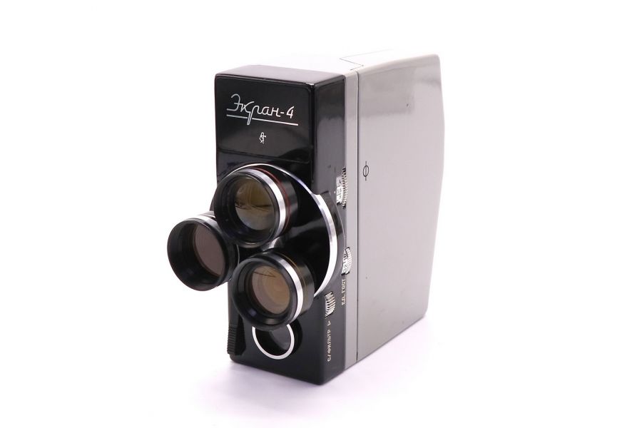 Кинокамера советская Экран 4 комплект (КОМЗ, 1968г.)