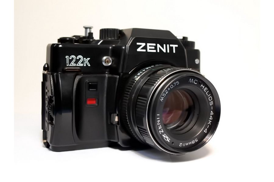 Редкая камера Зенит 122К + МС Гелиос-44К-4