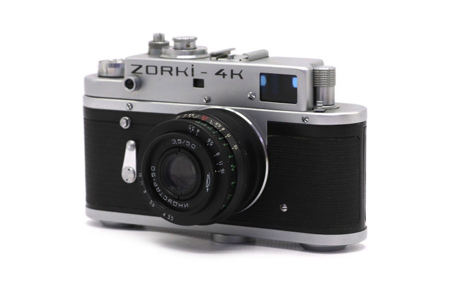 Зоркий 4К / Zorki 4K + Индустар-50 (СССР, 1975)