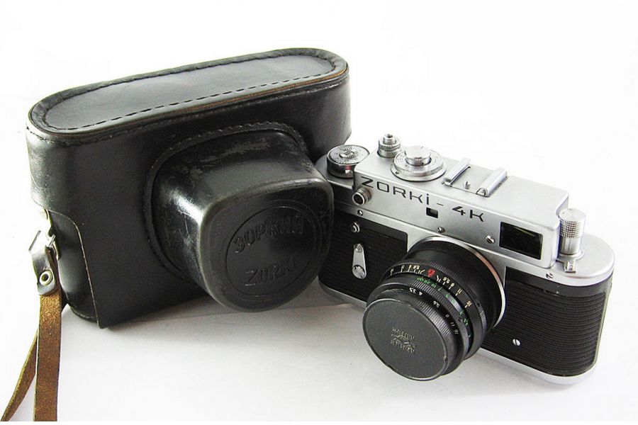 Зоркий 4К / Zorki 4K + Индустар-50 (СССР, 1975)