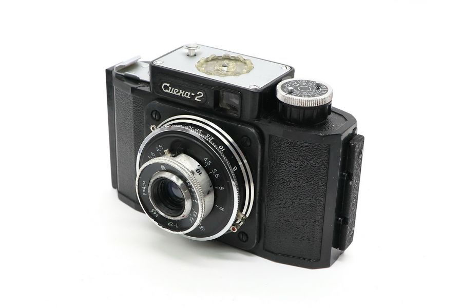 Советский фотоаппарат Смена 2 (СССР, 1960г)