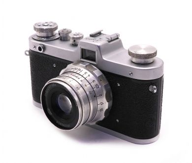 Советский плёночный комплект Заря + Индустар-26М